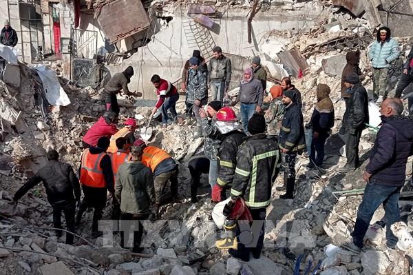 Động đất tại Thổ Nhĩ Kỳ và Syria: Hơn 20 nước và tổ chức tham gia nỗ lực cứu hộ