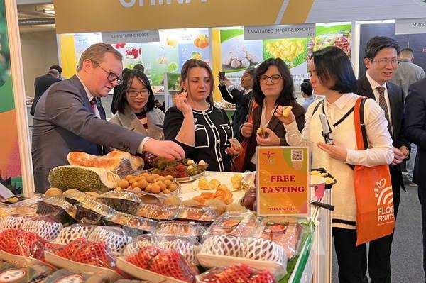 Trái cây Việt Nam được ưa thích tại hội chợ triển lãm rau quả tươi lớn nhất thế giới