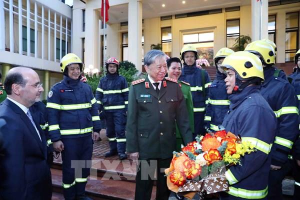 Bộ Công an cử đoàn công tác đi cứu nạn, cứu hộ tại Thổ Nhĩ Kỳ