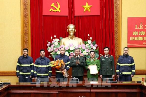 24 cán bộ, chiến sỹ sang cứu nạn, cứu hộ tại Thổ Nhĩ Kỳ là những "sứ giả" hòa bình