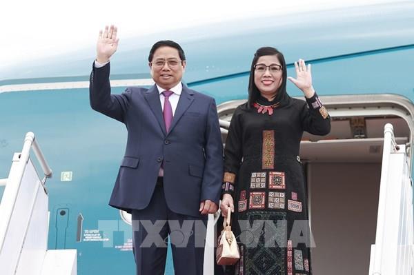 Thủ tướng Phạm Minh Chính bắt đầu thăm Brunei Darussalam