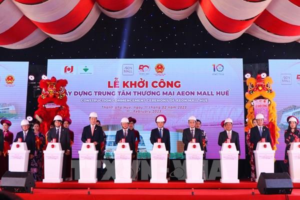 Khởi công xây dựng trung tâm thương mại Aeon Mall đầu tiên tại miền Trung