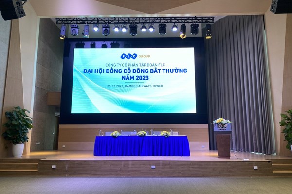 FLC họp Đại hội đồng cổ đông bất thường lần 2 vào ngày 4/3