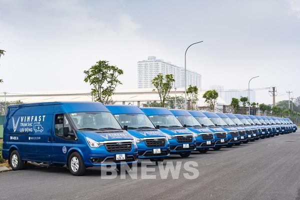 VinFast triển khai dịch vụ sạc pin lưu động 24/7 trên toàn quốc