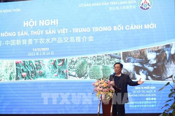 Thúc đẩy giao thương nông, thủy sản Việt – Trung trong bối cảnh mới