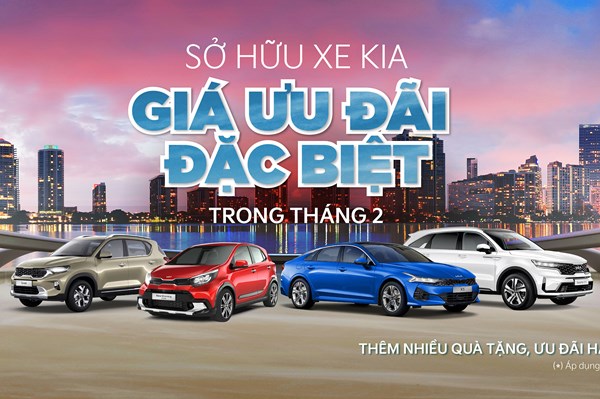 Kia Việt Nam công bố giá bán mới cùng ưu đãi giá xe đến 55 triệu đồng