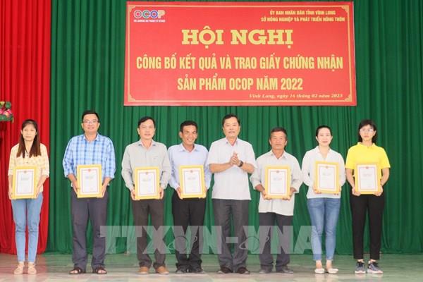 Vĩnh Long công nhận 41 sản phẩm OCOP