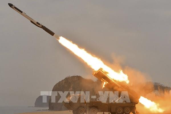 Triều Tiên phóng tên lửa trước thềm cuộc tập trận chung Mỹ - Hàn