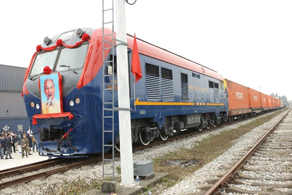 Khai trương hoạt động liên vận quốc tế tại ga Kép, Bắc Giang