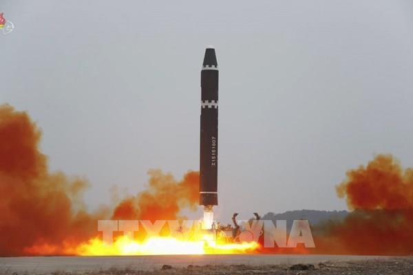 Triều Tiên phóng tên lửa đạn đạo