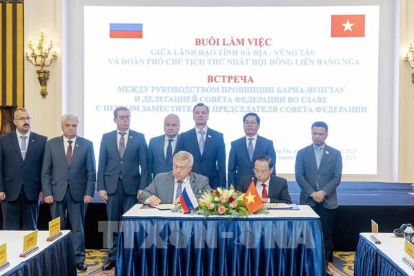 Bà Rịa-Vũng Tàu và Rostov (Liên bang Nga) tìm cơ hội hợp tác đầu tư