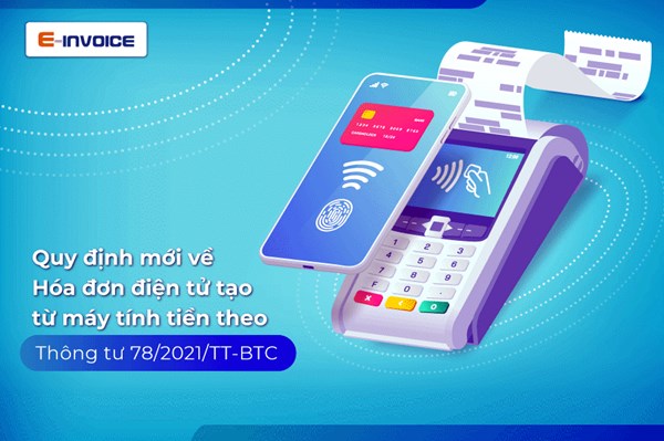 Hóa đơn điện tử khởi tạo từ máy tính tiền chống thất thu ngân sách