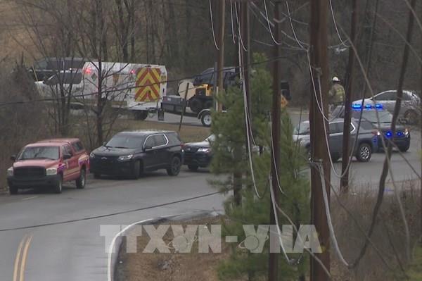 Rơi máy bay tại Mỹ khiến 5 người thiệt mạng