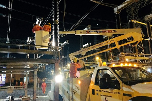 Hoàn thành bảo dưỡng thiết bị tại Trạm biến áp 500 kV Vĩnh Tân – sẵn sàng đảm bảo điện trước mùa khô