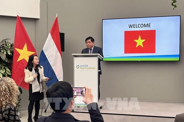 Việt Nam - Hà Lan tăng cường hợp tác về nông nghiệp thông minh