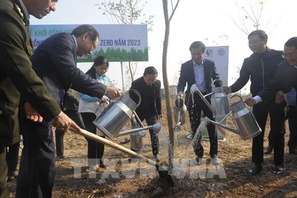 Phó Thủ tướng Trần Hồng Hà phát động dự án trồng cây hướng đến Net Zero