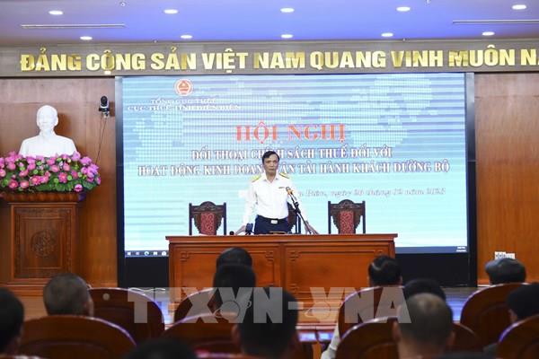 Điện Biên đối thoại với đơn vị kinh doanh vận tải về mức thu thuế nhà xe