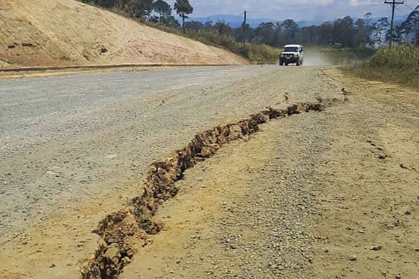 Động đất mạnh ở Papua New Guinea