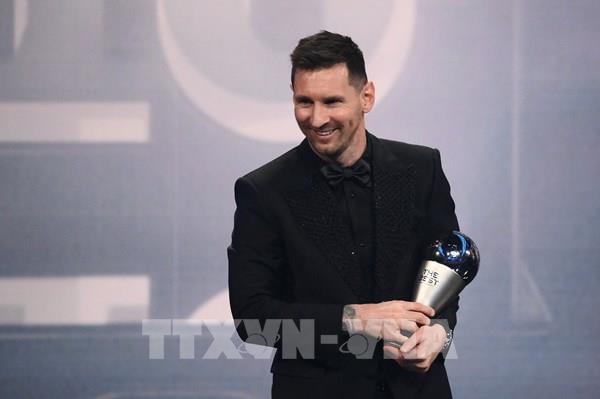 Lionel Messi giành giải "Cầu thủ xuất sắc nhất năm" tại FIFA The Best