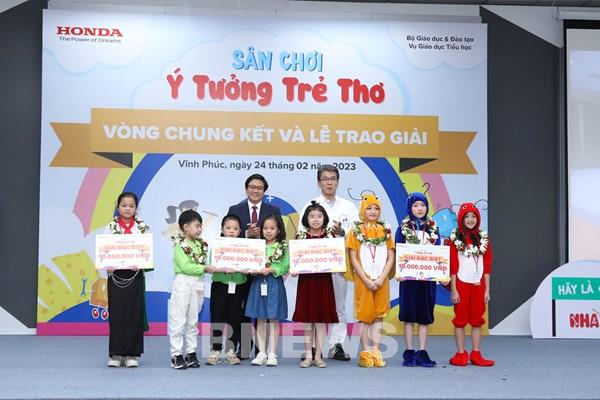 Honda Việt Nam vinh danh 30 ý tưởng xuất sắc tại sân chơi ý tưởng trẻ thơ