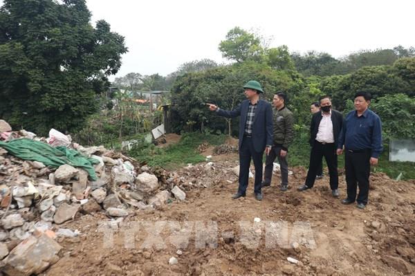 Hà Nội tập trung xử lý vi phạm trật tự xây dựng, đất đai khu vực bãi bồi ven sông