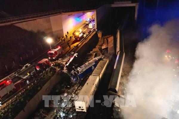 Va chạm giữa tàu chở khách và tàu chở hàng ở Hy Lạp: Số người thiệt mạng tăng lên 26 người