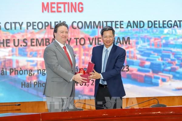 Hải Phòng mong muốn tiếp tục thúc đẩy thương mại và đầu tư với Hoa Kỳ