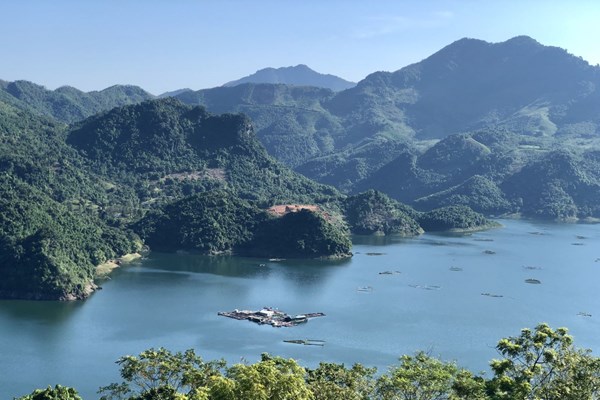 Khởi công xây dựng khu du lịch sinh thái Ngòi Hoa, hồ Hòa Bình