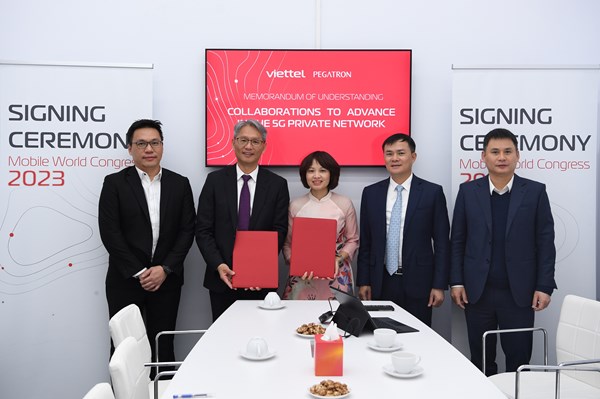 Viettel Networks và  Pegatron hợp tác xây dựng nhà máy thông minh đầu tiên tại Việt Nam