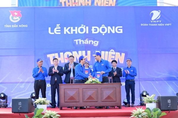 Đoàn thanh niên VNPT khởi động tháng thanh niên năm 2023