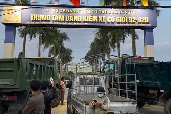 Quảng Nam: Khởi tố 3 đối tượng tại Trung tâm đăng kiểm xe cơ giới 92-02D