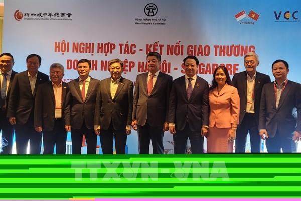 Kết nối giao thương doanh nghiệp Hà Nội - Singapore