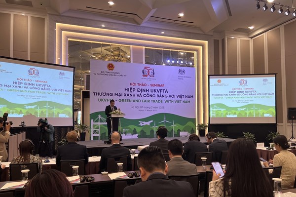  Hiệp định UKVFTA - Thương mại xanh và công bằng với Việt Nam 