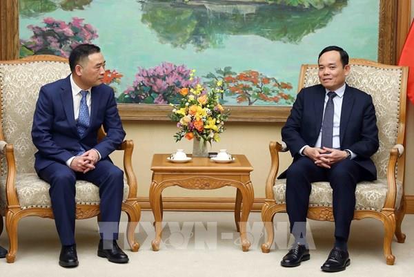 Phó Thủ tướng Trần Lưu Quang tiếp Chủ tịch Tập đoàn Sunny