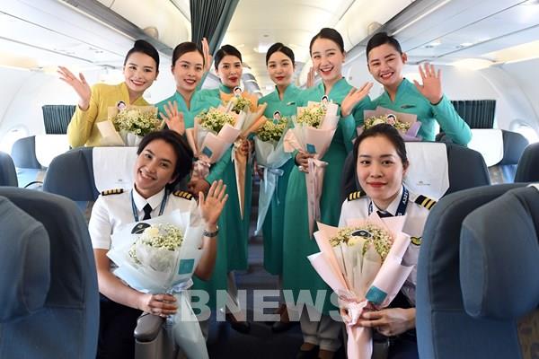 Vietnam Airlines tổ chức chuyến bay đặc biệt ngày Quốc tế Phụ nữ