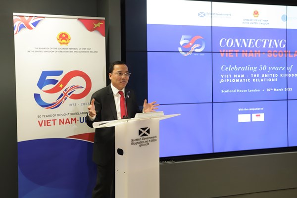 50 năm quan hệ Việt Nam - Anh:  Kết nối Việt Nam-Scotland