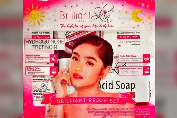 Canada cấm lưu hành sản phẩm làm đẹp Brilliant Skin Essentials