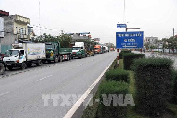 Hải Phòng nhiều trung tâm đăng kiểm xe cơ giới quá tải