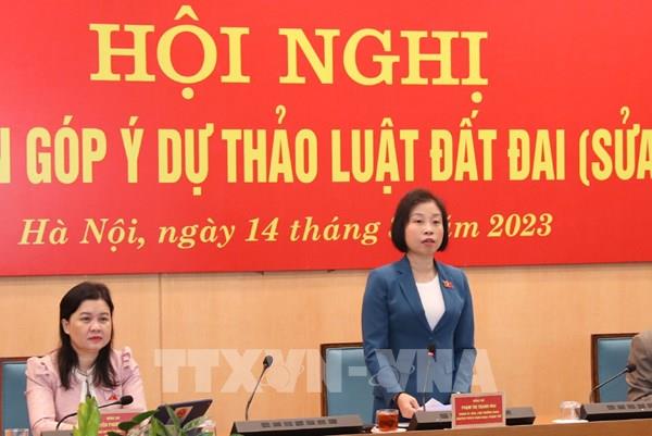 Các chuyên gia, nhà khoa học góp ý vào dự thảo Luật Đất đai (sửa đổi)