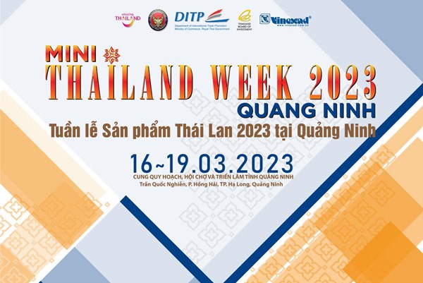 Sắp diễn ra Tuần lễ THAILAND 2023 tại Quảng Ninh
