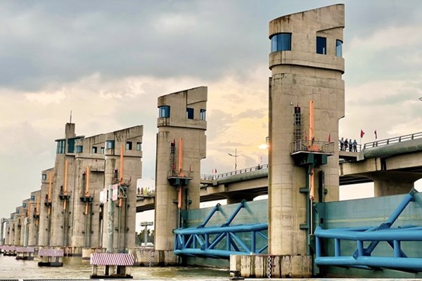 Xâm nhập mặn tháng 12 ở Đồng bằng sông Cửu Long vẫn trong tầm kiểm soát