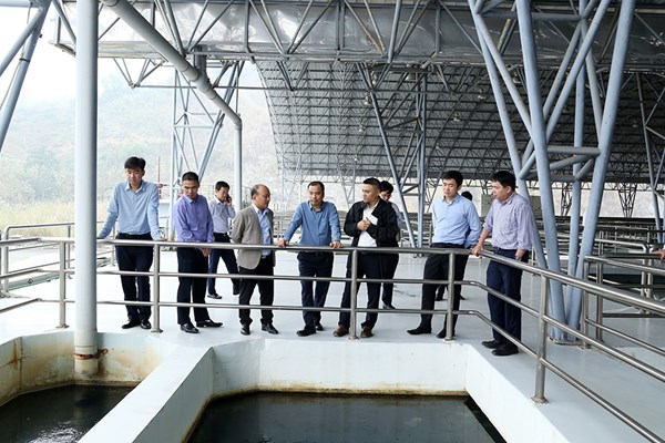 EVN đề nghị Công ty Cổ phần Đầu tư nước sạch sông Đà tận dụng tốt nguồn nước