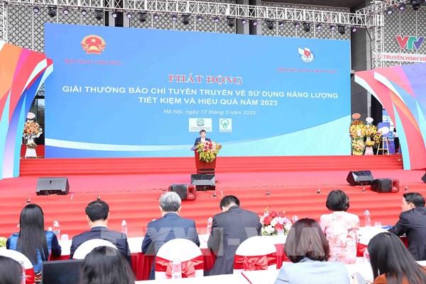 Phát động Giải báo chí tuyên truyền sử dụng năng lượng tiết kiệm, hiệu quả