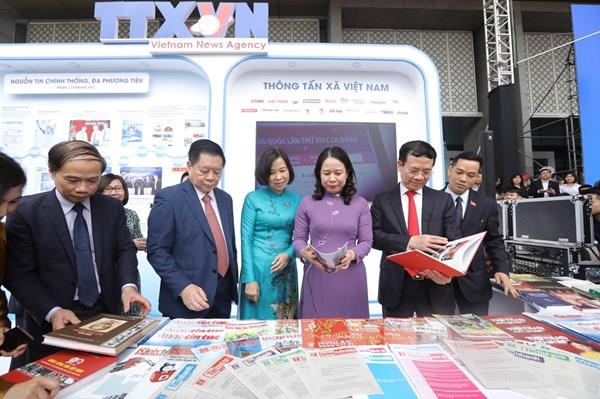 Những hình ảnh tại Hội Báo toàn quốc 2023