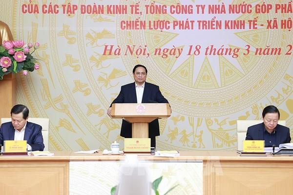 Thủ tướng làm việc với Ủy ban Quản lý vốn Nhà nước và các tập đoàn, Tổng Công ty Nhà nước