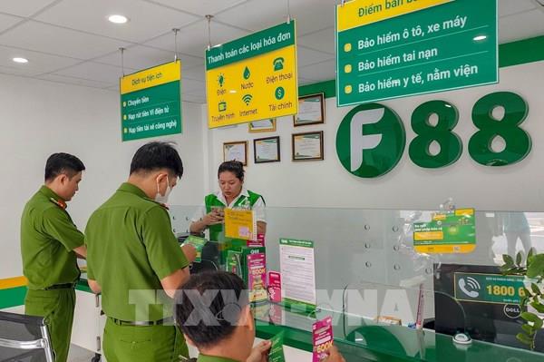 Công an thành phố Cần Thơ kiểm tra 13 điểm kinh doanh của Công ty F88