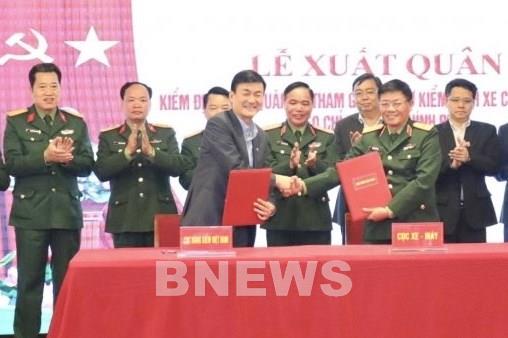 Cục Đăng kiểm Việt Nam tiếp nhận 40 kiểm định viên quân sự sang hỗ trợ