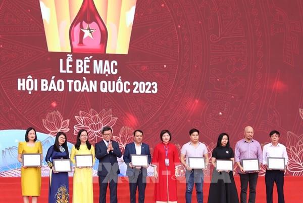Bế mạc Hội Báo toàn quốc 2023: Ngày hội tôn vinh sự phát triển của Báo chí Việt Nam