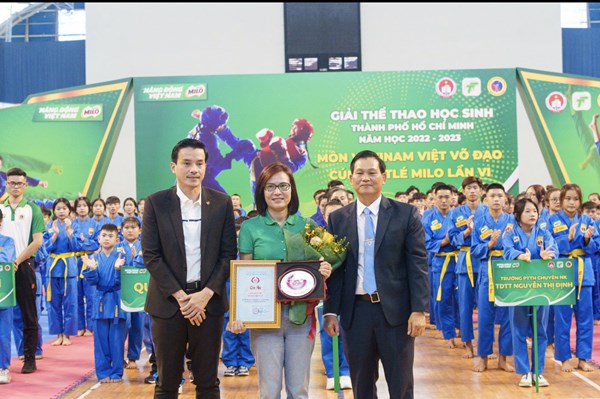Giải Vovinam Việt Võ Đạo Cúp Nestlé MILO 2023 thu hút 2.000 vận động viên