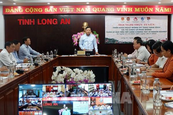 Long An phát động Tuần lễ gửi tiết kiệm chung tay vì người nghèo